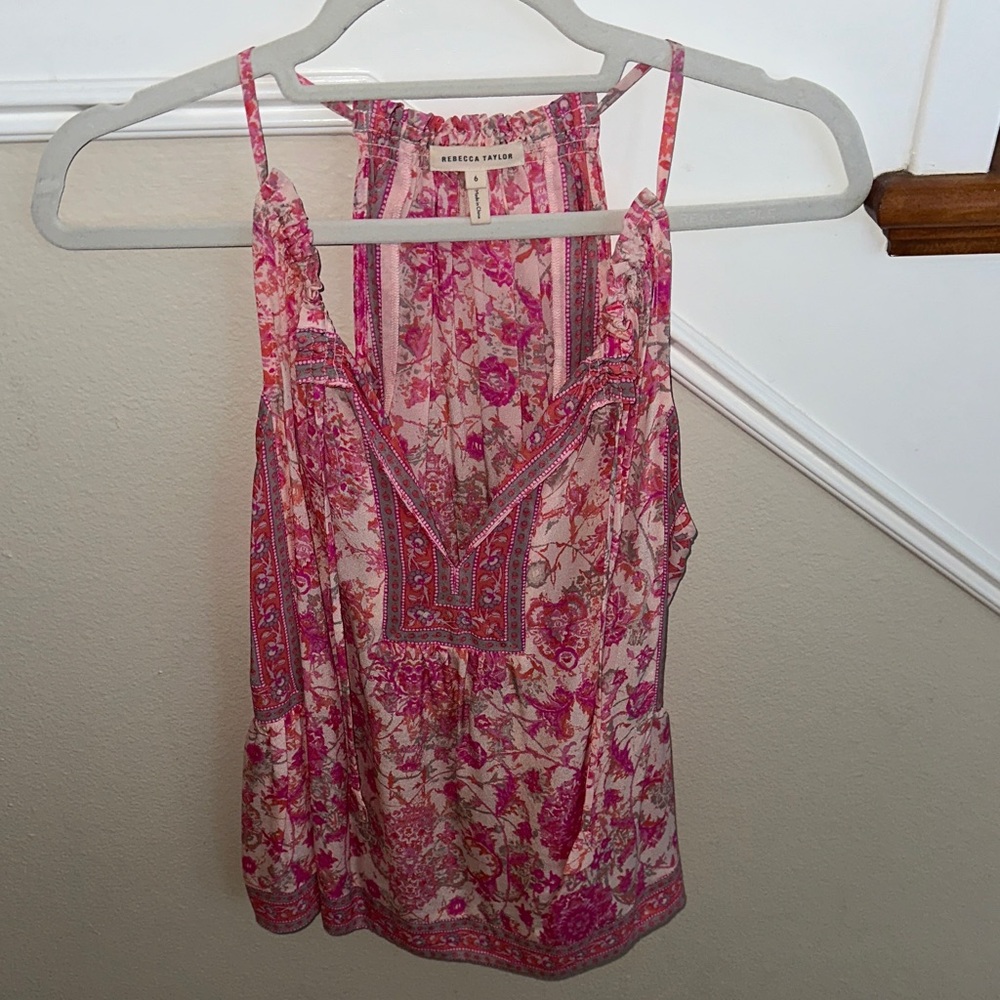 Rebecca Taylor Silk Top Excellent Condition